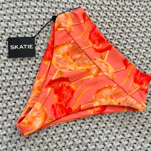 Skatie• ‘Freya’ Bikini Bottom in RUM PUNCH - Picture 1 of 10